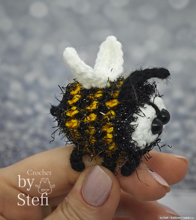Шмелик — Вязаные игрушки и амигуруми: крючком (фото 6)
