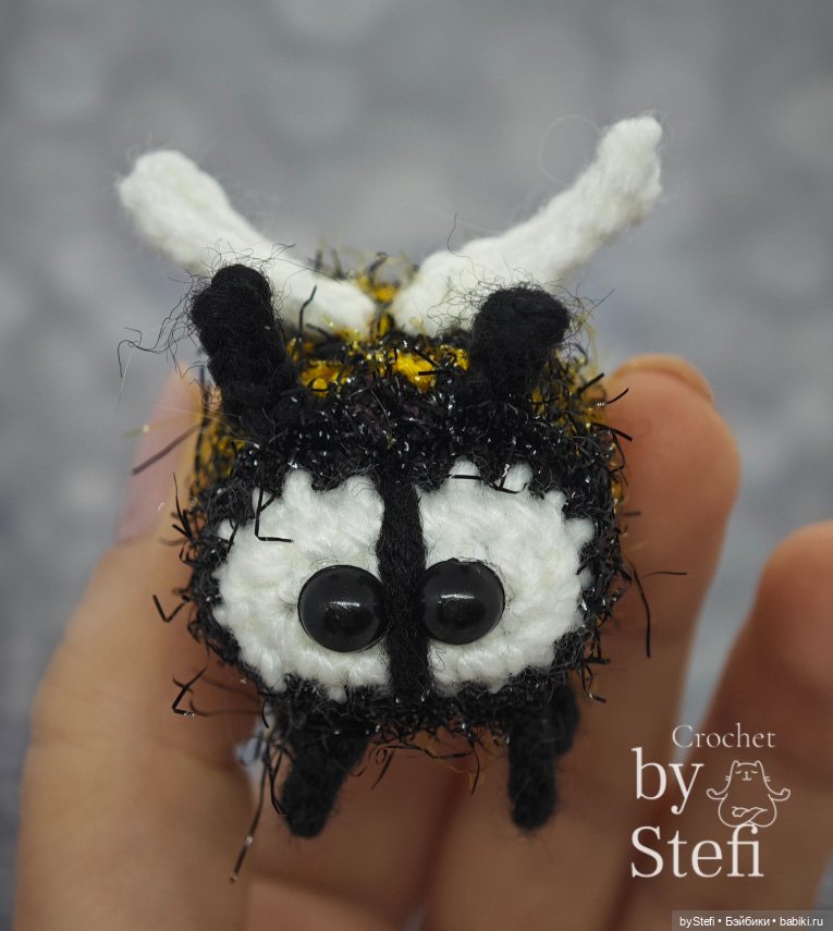 Шмелик — Вязаные игрушки и амигуруми: крючком