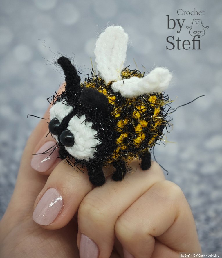 Шмелик — Вязаные игрушки и амигуруми: крючком