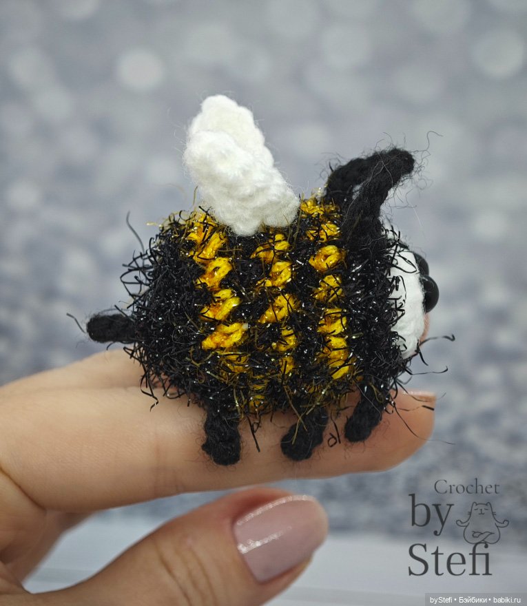 Шмелик — Вязаные игрушки и амигуруми: крючком (фото 7)