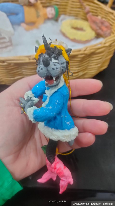 Старый Новый Год. Ватные игрушки. Саратов. Библиотека (фото 10)