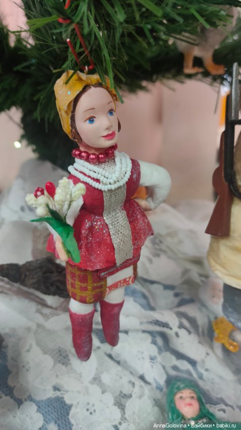 Старый Новый Год. Ватные игрушки. Саратов. Библиотека (фото 3)