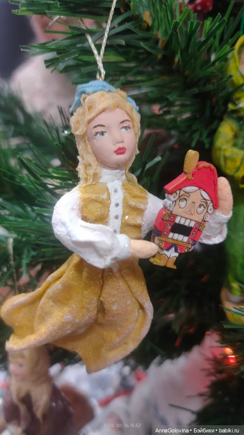 Старый Новый Год. Ватные игрушки. Саратов. Библиотека