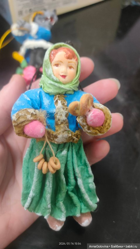 Старый Новый Год. Ватные игрушки. Саратов. Библиотека