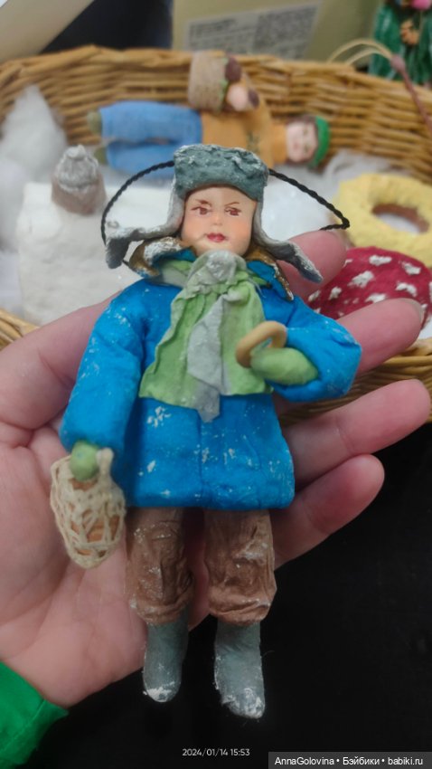 Старый Новый Год. Ватные игрушки. Саратов. Библиотека (фото 9)