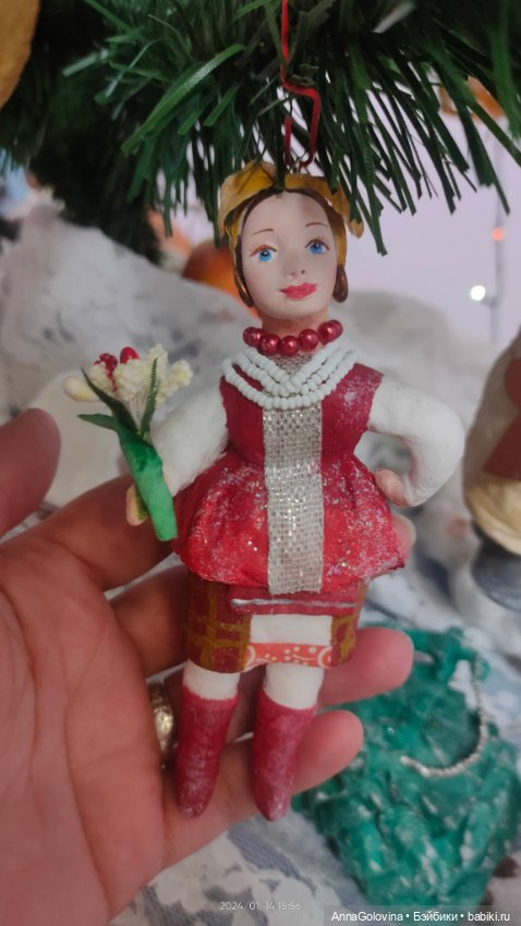 Старый Новый Год. Ватные игрушки. Саратов. Библиотека