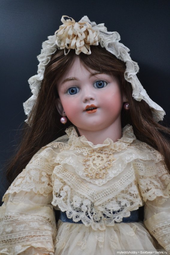 Санта 1248 Симон Хальбиг в прекрасном платье! Santa Simon Halbig