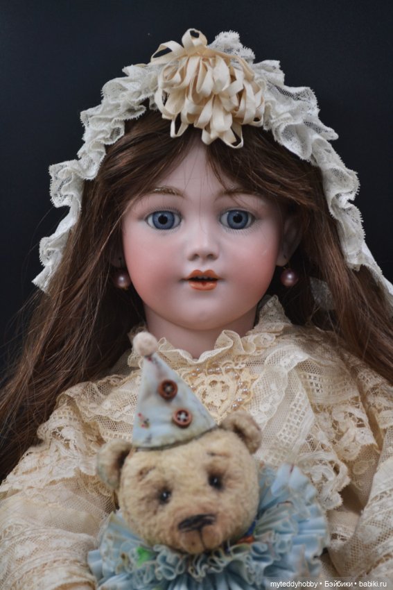 Санта 1248 Симон Хальбиг в прекрасном платье! Santa Simon Halbig (фото 4)