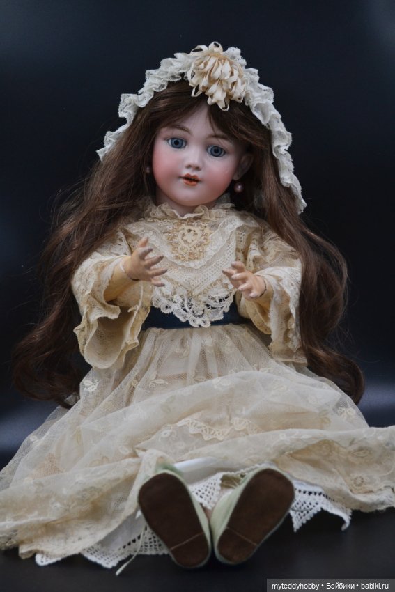 Санта 1248 Симон Хальбиг в прекрасном платье! Santa Simon Halbig (фото 5)