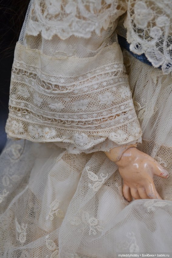 Санта 1248 Симон Хальбиг в прекрасном платье! Santa Simon Halbig (фото 9)