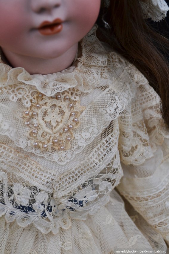 Санта 1248 Симон Хальбиг в прекрасном платье! Santa Simon Halbig (фото 8)