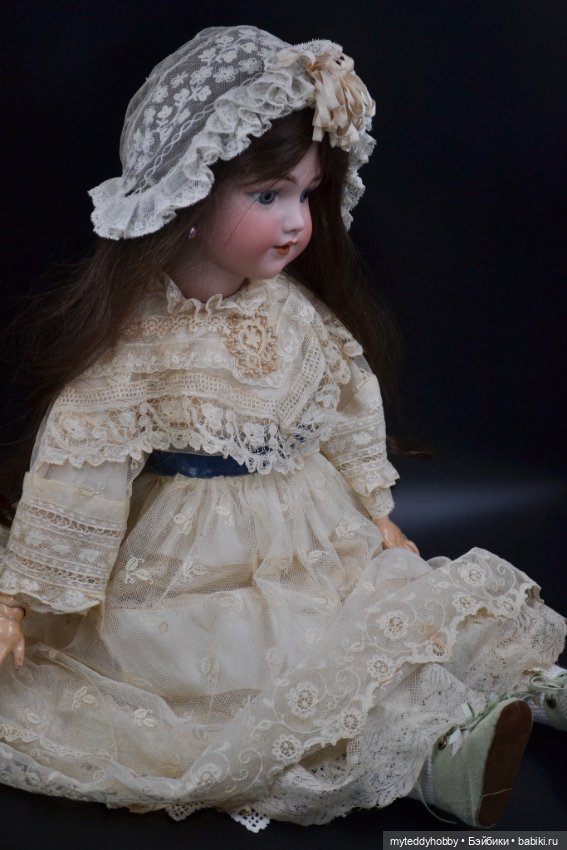 Санта 1248 Симон Хальбиг в прекрасном платье! Santa Simon Halbig (фото 7)