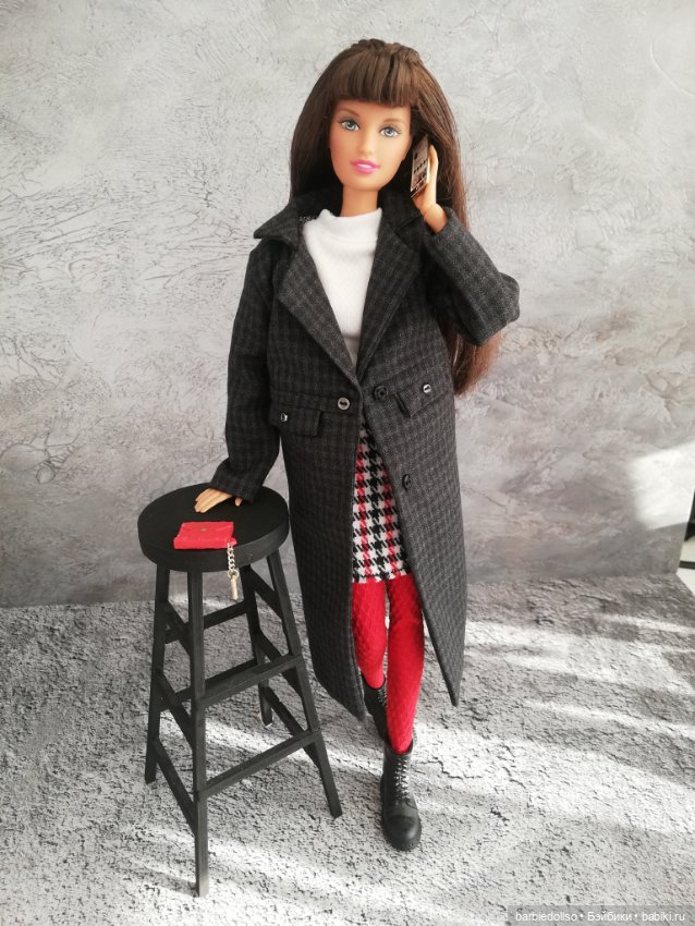 Зимняя коллекция — Одежда и обувь для кукол своими руками: фото