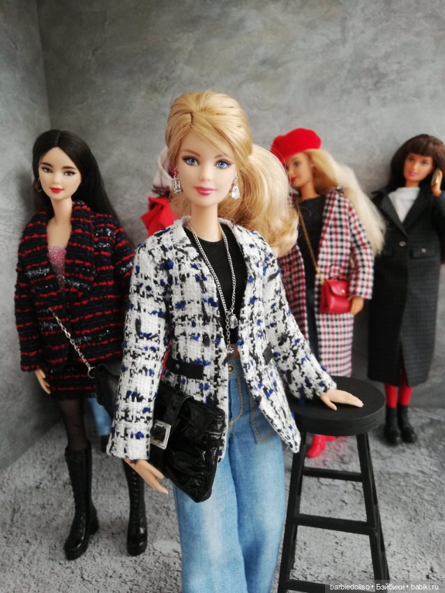 Зимняя коллекция — Одежда и обувь для кукол своими руками: фото