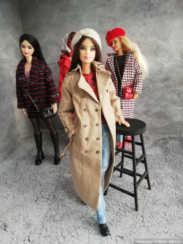 Зимняя коллекция — Одежда и обувь для кукол своими руками: фото