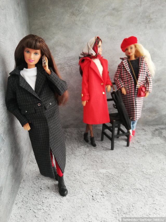 Зимняя коллекция — Одежда и обувь для кукол своими руками: фото (фото 9)