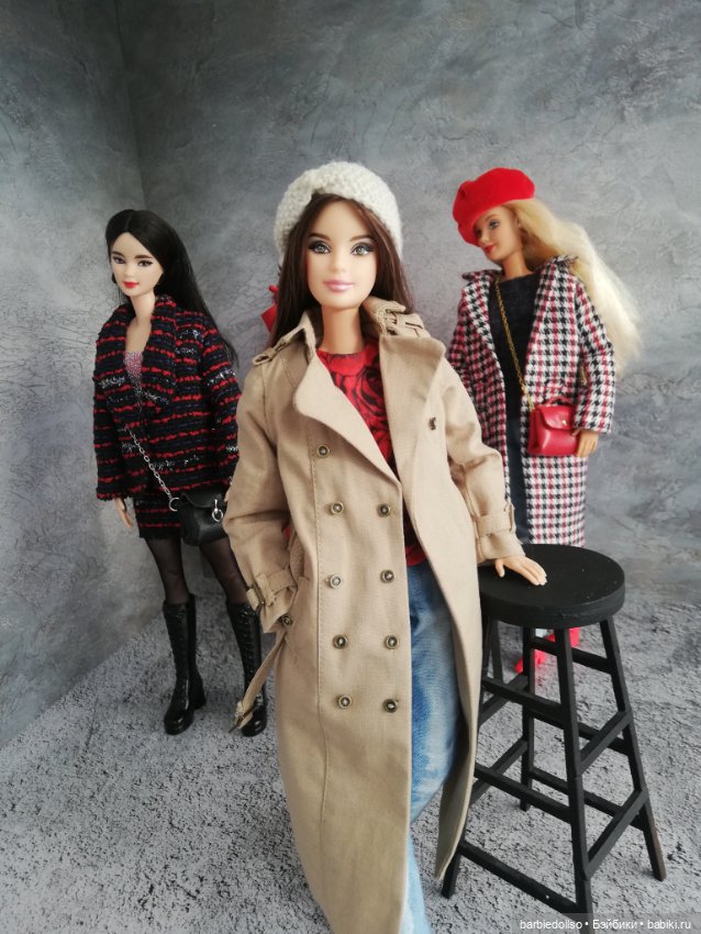 Зимняя коллекция — Одежда и обувь для кукол своими руками: фото