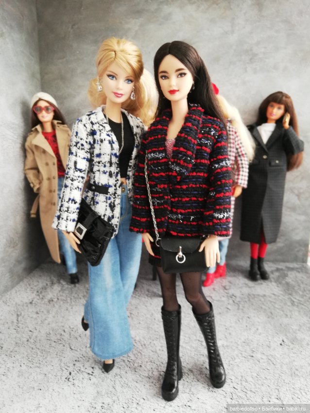 Зимняя коллекция — Одежда и обувь для кукол своими руками: фото