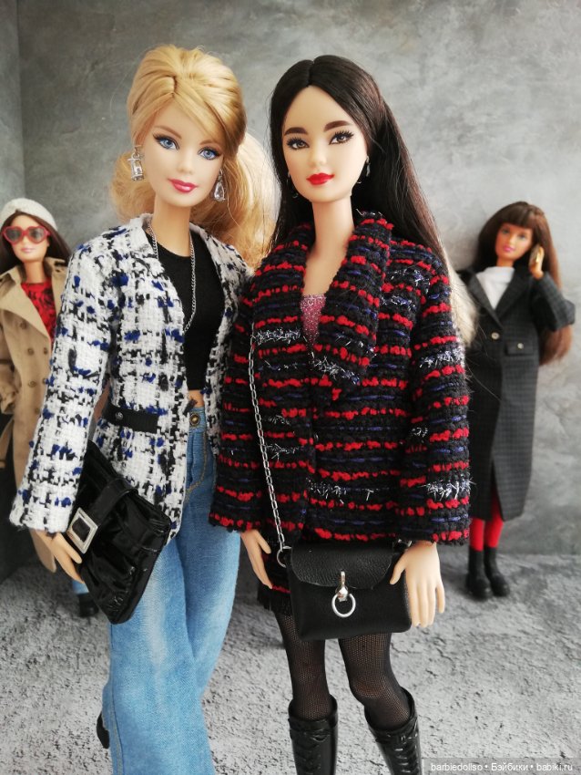 Зимняя коллекция — Одежда и обувь для кукол своими руками: фото