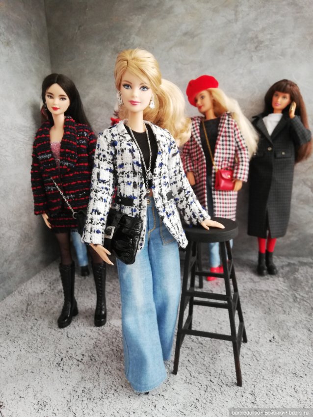 Зимняя коллекция — Одежда и обувь для кукол своими руками: фото