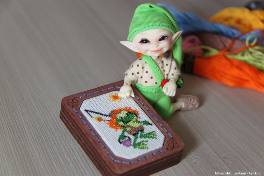 Как мы с куклятами подарки делали