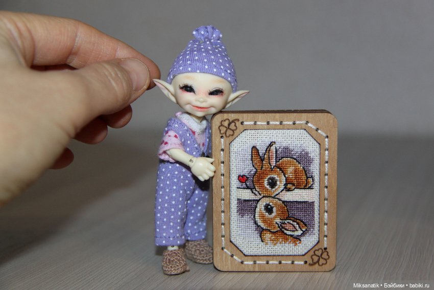 Как мы с куклятами подарки делали