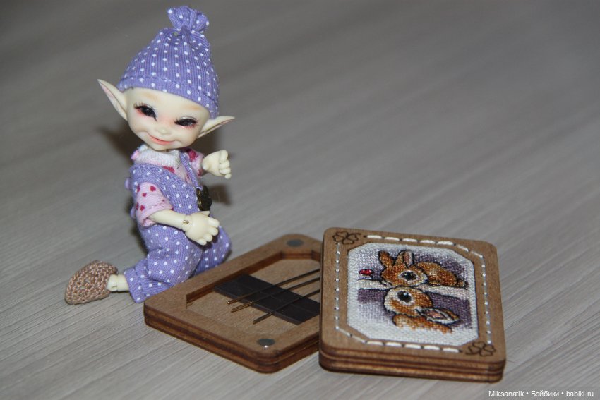 Как мы с куклятами подарки делали