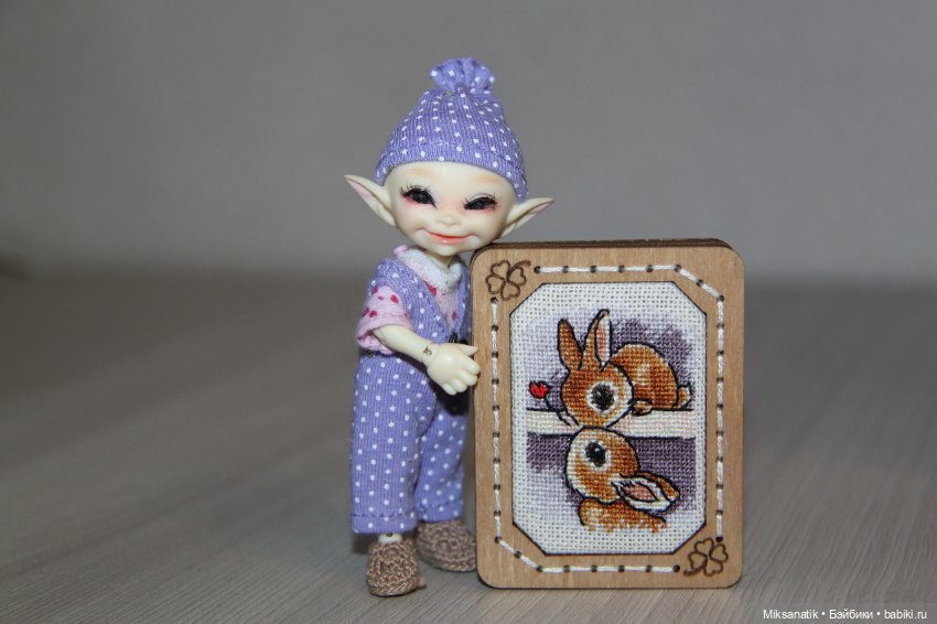 Как мы с куклятами подарки делали