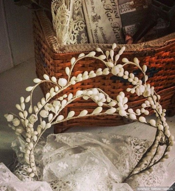 Венки для антикварных кукол (фото 5)