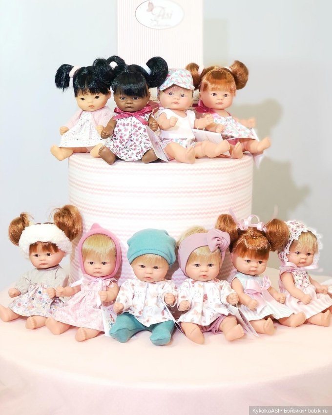 Мини коллекция ASI — Куклы ASI (Аси): испанские пупсы (фото 9)