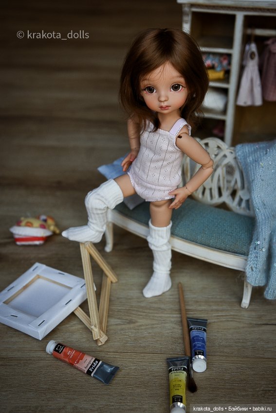 Кокобини новая детка — ООАК и репейнт игровых кукол: Bratz (фото 10)