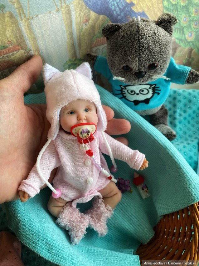 Мои младенчики — Авторские миниатюрные куклы: лепка (фото 9)