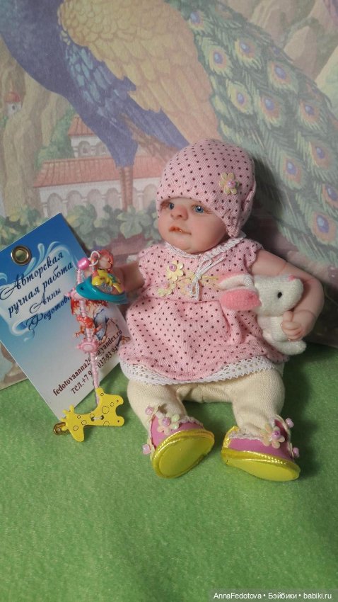 Мои младенчики — Авторские миниатюрные куклы: лепка (фото 8)