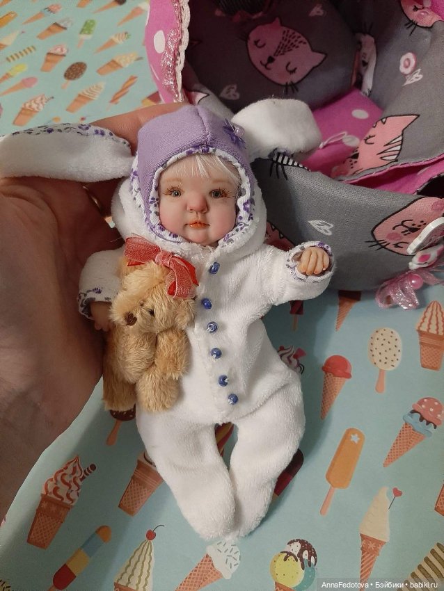 Мои младенчики — Авторские миниатюрные куклы: лепка (фото 7)