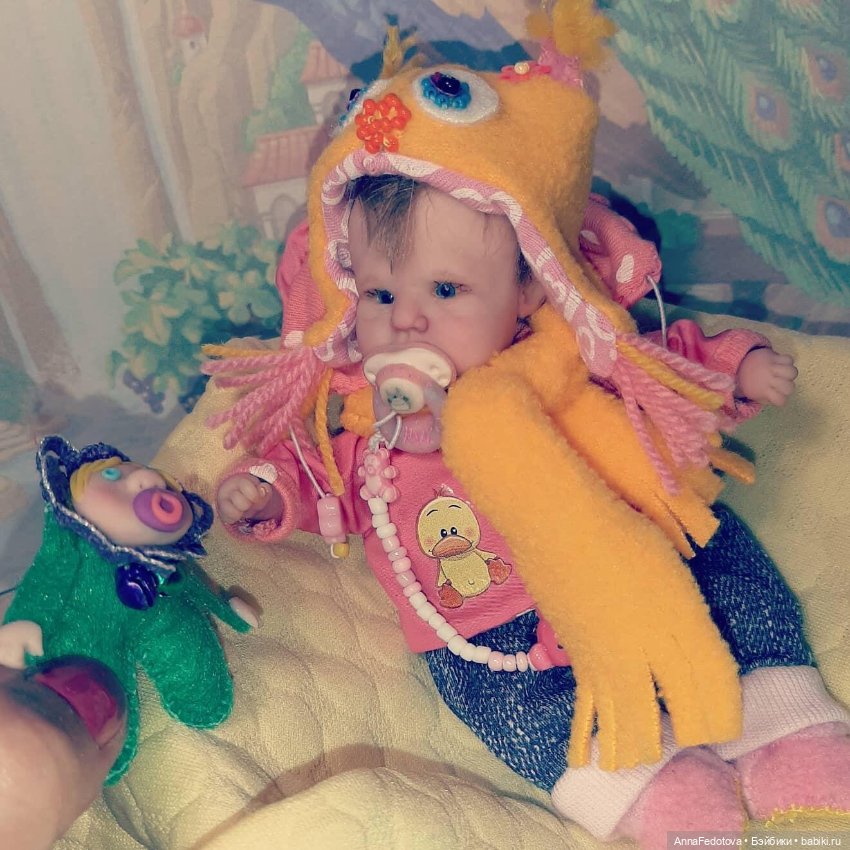 Мои младенчики — Авторские миниатюрные куклы: лепка (фото 6)