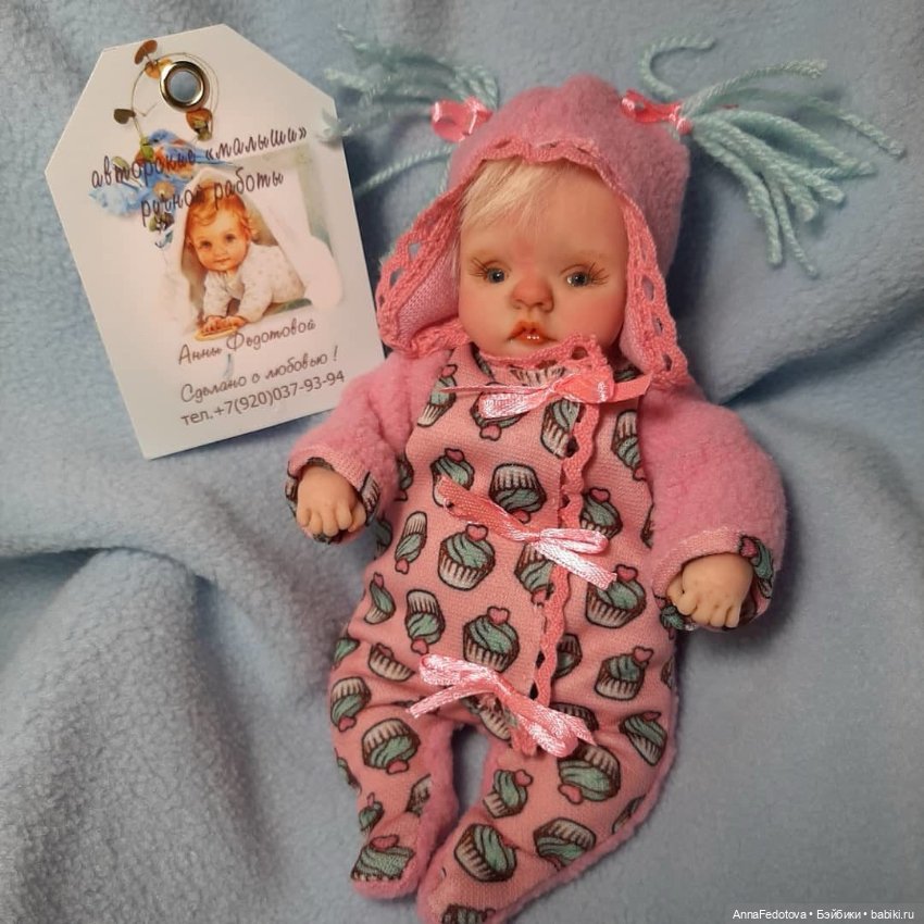 Мои младенчики — Авторские миниатюрные куклы: лепка (фото 5)