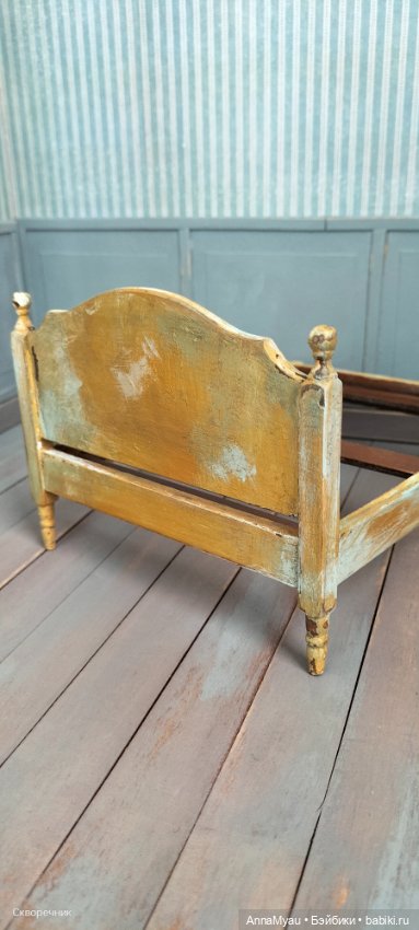 Кроватки 1/12 — Мебель для кукол и домиков: фото (фото 4)