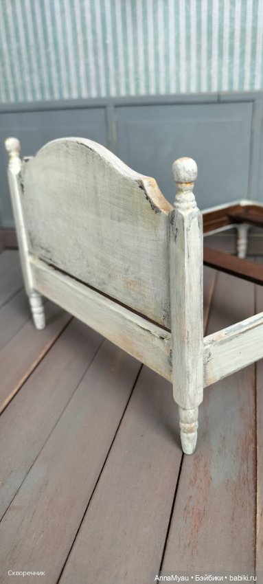 Кроватки 1/12 — Мебель для кукол и домиков: фото