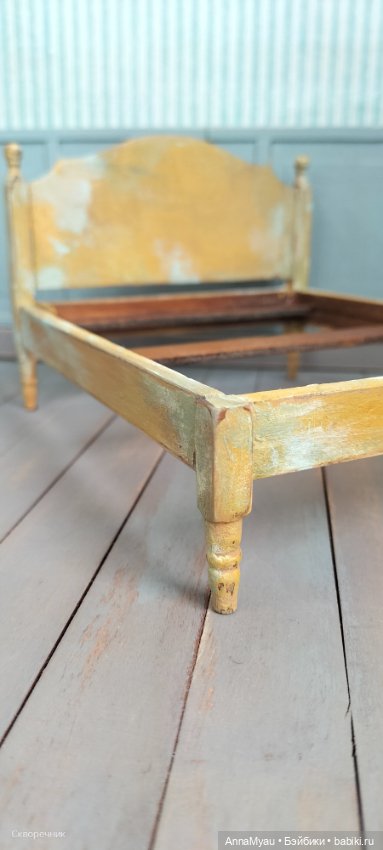 Кроватки 1/12 — Мебель для кукол и домиков: фото (фото 2)