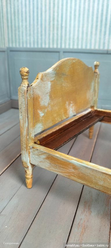 Кроватки 1/12 — Мебель для кукол и домиков: фото (фото 3)