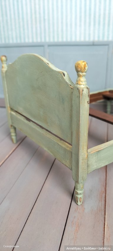 Кроватки 1/12 — Мебель для кукол и домиков: фото (фото 6)