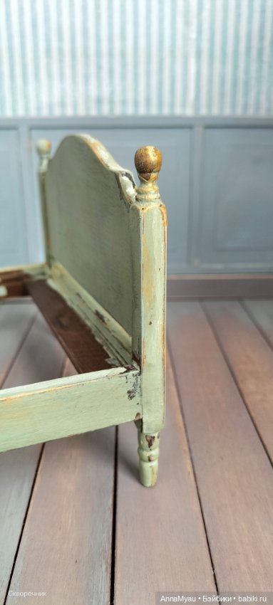 Кроватки 1/12 — Мебель для кукол и домиков: фото (фото 8)