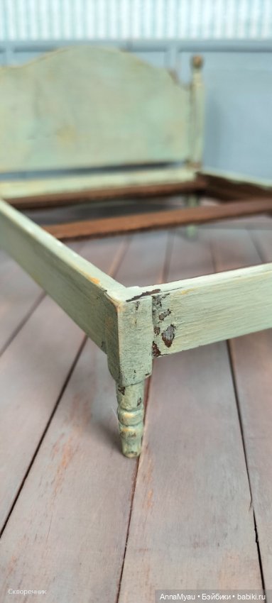 Кроватки 1/12 — Мебель для кукол и домиков: фото (фото 7)