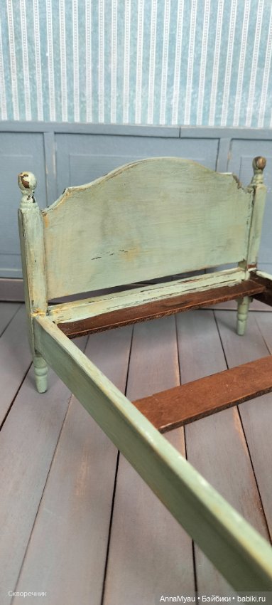 Кроватки 1/12 — Мебель для кукол и домиков: фото (фото 5)