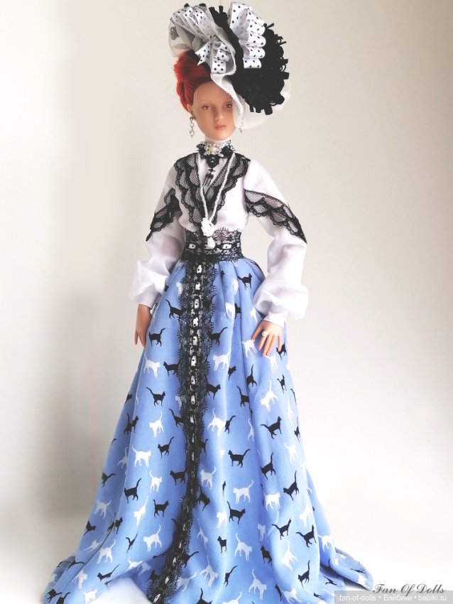 Страстная кошатница — Одежда и обувь для кукол своими руками: фото