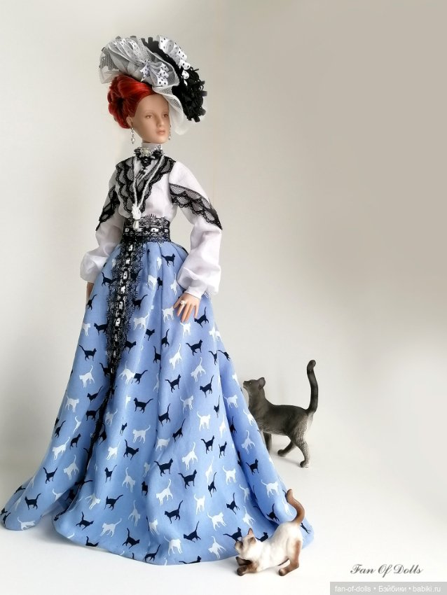 Страстная кошатница — Одежда и обувь для кукол своими руками: фото (фото 4)