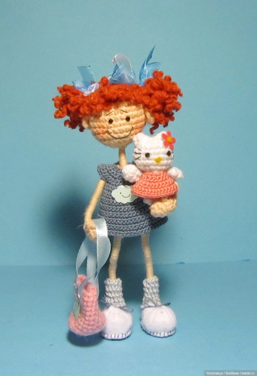 Динка — Вязаные игрушки и амигуруми: крючком