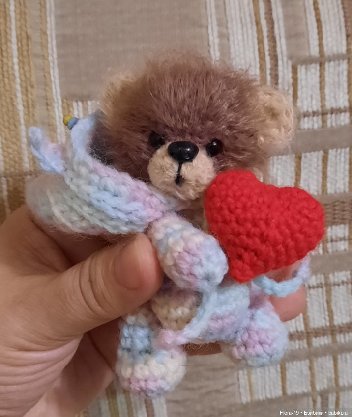 Медвежонок — Вязаные игрушки и амигуруми: крючком
