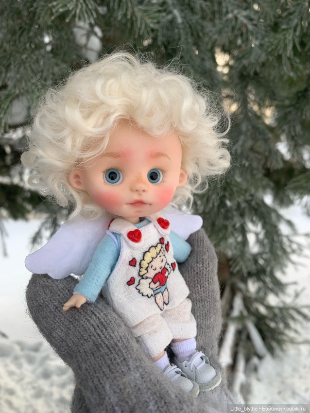 Амурчик💕 — Лепка авторских кукол: полимерная глина (фото 4)