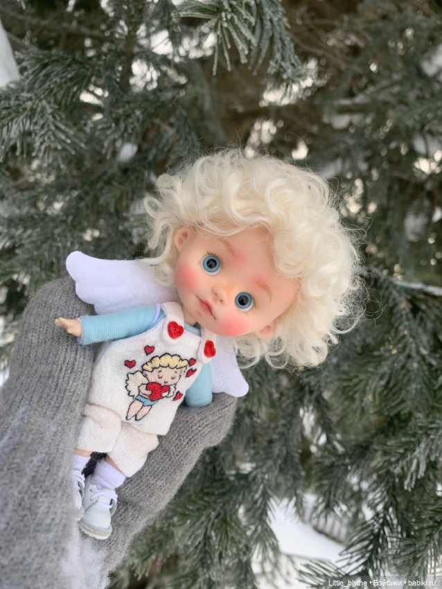 Амурчик💕 — Лепка авторских кукол: полимерная глина (фото 6)